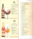 Carte Des Bières-Carnet-tarif De Bières-beer-Hoegaarden-Leffe-Gueuze-Ginder-Ale....voir Liste 16p- 25x12 Cm-Très Rare - Autres & Non Classés