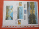 THEME:TRAIN A GRANDE VITESSE TGV TRANSPORTS CHEMIN DE FER FRANCAIS AVIGNON TGV TRAIN VELO  BLOC FEUILLET 2 TIMBRES - Used