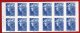 Timbres - Carnet  - Export Daté 13-01-10 Bleu Marianne De Beaujard - Sans Valeur - Faciale 12 € - Other & Unclassified