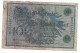 Billet 100 Mark 7 Fevrier 1908 Serie Nr0049692G - 100 Mark