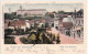 RUDOLSTADT Blick Vom Bahnhof Streiperts Gastwirtschaft ANCER CHOCOLADE & CACAO 29.6.1902 Gelaufen - Rudolstadt