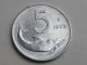 ITALIE 5 LIRE 1953  KM 92   ALU TTB - 5 Lire