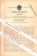 Original Patent - Franz Meier In Breslau , 1895 , Dämpfer Für Blasinstrumente , Trompete , Trumpet , Posaune , Tuba !!! - Muziekinstrumenten