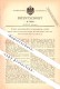 Original Patent - Wasili A. Nikolajczuk In Kiew / Russland , 1894 , Taxameter , Elektrischer Fahrpreisanzeiger , Taxi !! - Historische Dokumente