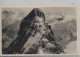1. Posta Aerea Zurigo Zürich - Bellinzona 22.8.1927 Flugpostkarte Matterhorn - First Flight Covers