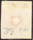 Schweiz RAYON  Zu# 16IIg Typ 25 Stein B RO Befund - 1843-1852 Federal & Cantonal Stamps