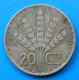 Uruguay 20 Centesimos 1942 So Km 29 - Uruguay