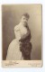 Ancienne Grande PHOTO Circa 1889 De BOYER, Bd Des Capucines à PARIS (75): FEMME ELEGANTE ( Jeanne MAY) MODE, TOILETTE - Anciennes (Av. 1900)