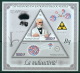 Delcampe - 14 SHEETS COLLECTION GRANDES INVENTIONS DECOUVERTES INVENTORS EINSTEIN NEWTON GALILEO FLEMING WRIGTH PLANCK BENZ - Other & Unclassified