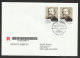 Portugal Verdi Bicentenaire Musique Opera 2013 FDC Recommandée Verdi Bicentennial Music R FDC - Musique