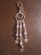 UNE SEULE BOUCLE D´OREILLE Pendante Perles Et Etoiles - Boucles D'oreilles