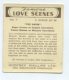 Phillips Vintage Cigarette Card  " FAMOUS LOVE SCENES "  # 10  (MINT CONDITION)   (2 Scans) (014) - Phillips / BDV