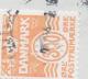 3006  Carta Holstad 2016 Dinamarca,  Sello Perforado Comercial, T.H.M - Brieven En Documenten