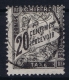 France:  Yvert Nr  Tax 17 Obl / Used - 1859-1959 Gebraucht