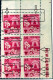 FAMILY PLANNING-35p-MASSIVE ERROR-CORNER BLOCK OF 6-INDIA-MNH-SCARCE-B9-332 - Variétés Et Curiosités