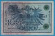 DEUTSCHES REICH 100 MARK 7.02.1908  Alpha 2093420G  P#34 - 100 Mark