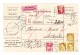 Schweiz  Post Agentur In Chiavenna 13.12.1912 Im Kasten Auf NN24,-CHF Paketkarte Frankiert 10,10CHF Nach St Moritz - Lettres & Documents