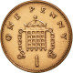 Monnaie, Grande-Bretagne, Elizabeth II, Penny, 1999, TTB+, Copper Plated Steel - 1 Penny & 1 New Penny