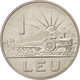 Monnaie, Roumanie, Leu, 1966, TTB+, Nickel Clad Steel, KM:95 - Roumanie