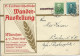 HONGRIE - 1929 - CARTE PUBLICITAIRE (EXPO ITINERANTE ALLEMANDE De MUNICH) De BUDAPEST Pour BERLIN - Lettres & Documents
