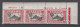 Brazil Brasil Mi# 438 ** MNH Corner Strip Of 3 Imprint  DIA DA CRIANCA 1935 - Ungebraucht