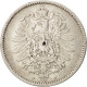 Monnaie, GERMANY - EMPIRE, Wilhelm I, Mark, 1886, TB+, Argent, KM:7 - 1 Mark