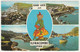 Good Luck From The Ilfracombe Pixie. Multiview. Wildersmouth Beach And The Tors, Capstone Hill - Ilfracombe