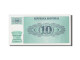 Billet, Slovénie, 10 (Tolarjev), (19)90, Undated, KM:4a, NEUF - Slovenia