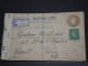 GRANDE BRETAGNE - Env Recommandée Avec Censure Pour La France - 1945 - A Voir - P17707 - Postmark Collection