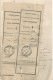 BALLON SARTHE MR GUET SUPPLEANT NOTAIRE LOUIS SENAULT LETTRE ET ENVELOPPE ET 2 MANDATS POSTE PARIS VAUGIRARD ANNEE 1920 - Andere & Zonder Classificatie