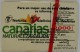 SPAIN - Chip - 2000+100 Units - Canarias - CP-036 - Mint Blister - Colecciones