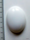 Cabochon Ovale Jade Blanc Pierre Semi-précieuse Environ 25x18x6mm  Une Très Jolie Pierre à Décliner Selon Votre Goût! - Perles