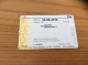 Ticket De Tramway, Bus, Métro GVB Amsterdam "Haarlem Amsterdam C" Pays-Bas - Europa