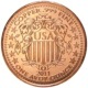 Copper Cobre Cuivre Round 2011 Stati Uniti - Medaglia Da Un Oncia Once In Rame MERCURY HEAD Proof - Autres & Non Classés
