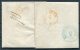 1853 Denmark Helsingor Hamburg FRANCO Entire -  Netherlands - ...-1851 Prephilately