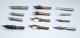 Delcampe - Lot Of 12 Nibs (uncleaned) - BRAUSSE, PERRY&Co, BAIGNOL, BRITISH GOODS, JOHN MITCHELL, IRIDINOID - Plumes