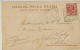 Borca Palace Hotel Des Dolomites  Stamped Postmark 1907 Hotel Art Card - Autres & Non Classés