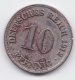 ALLEMAGNE  10 DEUTCHES REICH PFENNIG   ANNEE 1912 (LETTRE D  MUNICH)   LOT ALL2034 - 10 Pfennig