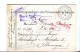 71 Saône-et-Loire  Convoyeur Ligne Gilly à Cercy-la-Tour 1916 Pour Prisonnier En Allemagne 14-18 Camp 2 Scans - Cachets Manuels