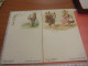 Circa 1900, 12 Menukaarten Champagne BOUCLIER  - PUB Elixir D'Anvers - Embossed Litho  Press Die Cut Hand Work Excellent - Menus