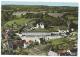 CPSM COLORISEE AUZANCES, VUE AERIENNE SUR LE GROUPE SCOLAIRE, ECOLE, CREUSE 23 - Auzances