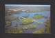 THOUSAND ISLANDS - ONTARIO - AERIAL VIEW OF THE THOUSAND ISLANDS INTERNATIONAL BRIDGE - Thousand Islands