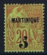 Martinique:  Yv Nr 1 MH/* Falz/ Charniere - Neufs