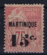 Martinique:  Yv Nr  18 MH/* Falz/ Charniere - Ungebraucht