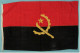 Original Schiffs-Flagge Angola  -  Von 1987  -  Material : Baumwolle  -  Ca. 140 X 80 Cm - Sonstige & Ohne Zuordnung