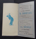 RENNES Programme Concert Du Dimanche 16 Janvier 1910 Offert Par La Conférence Saint-Vincent De Paul De Saint-Martin - Programmes