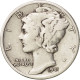 Monnaie, États-Unis, Mercury Dime, Dime, 1943, U.S. Mint, Denver, TB+, Argent - 1916-1945: Mercury (Mercure)