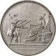 France, Medal, Charte Constitutionnelle, Louis XVIII, History, 1814, Andrieu - Autres & Non Classés