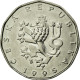 Monnaie, République Tchèque, 2 Koruny, 1995, TTB+, Nickel Plated Steel, KM:9 - Czech Republic