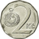 Monnaie, République Tchèque, 2 Koruny, 1995, TTB+, Nickel Plated Steel, KM:9 - Czech Republic